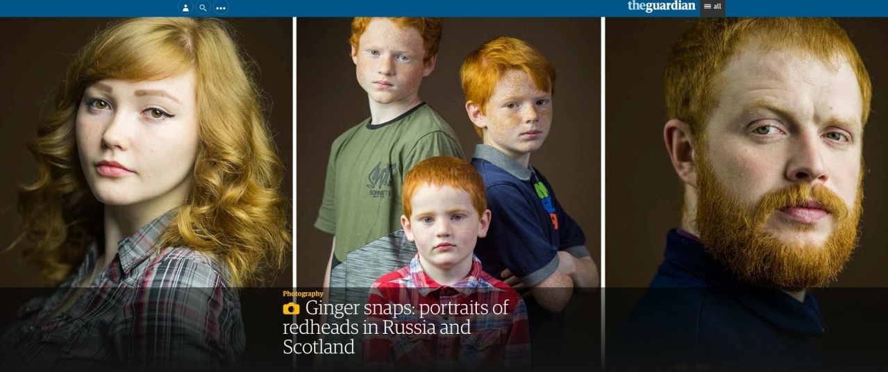 Kieran Dodds More things people said on The Guardian about Gingers, September 2017. 